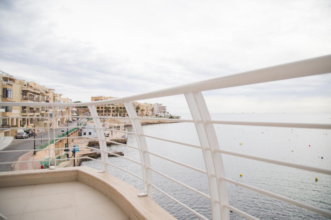 Riviera Holiday Apartments - Seafront - Wifi Marsaskala Eksteriør bilde