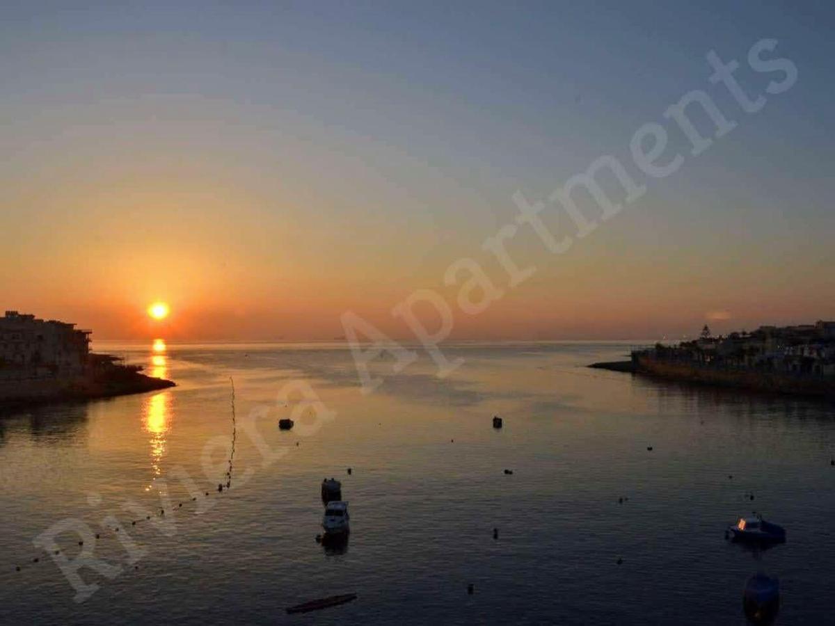 Riviera Holiday Apartments - Seafront - Wifi Marsaskala Eksteriør bilde