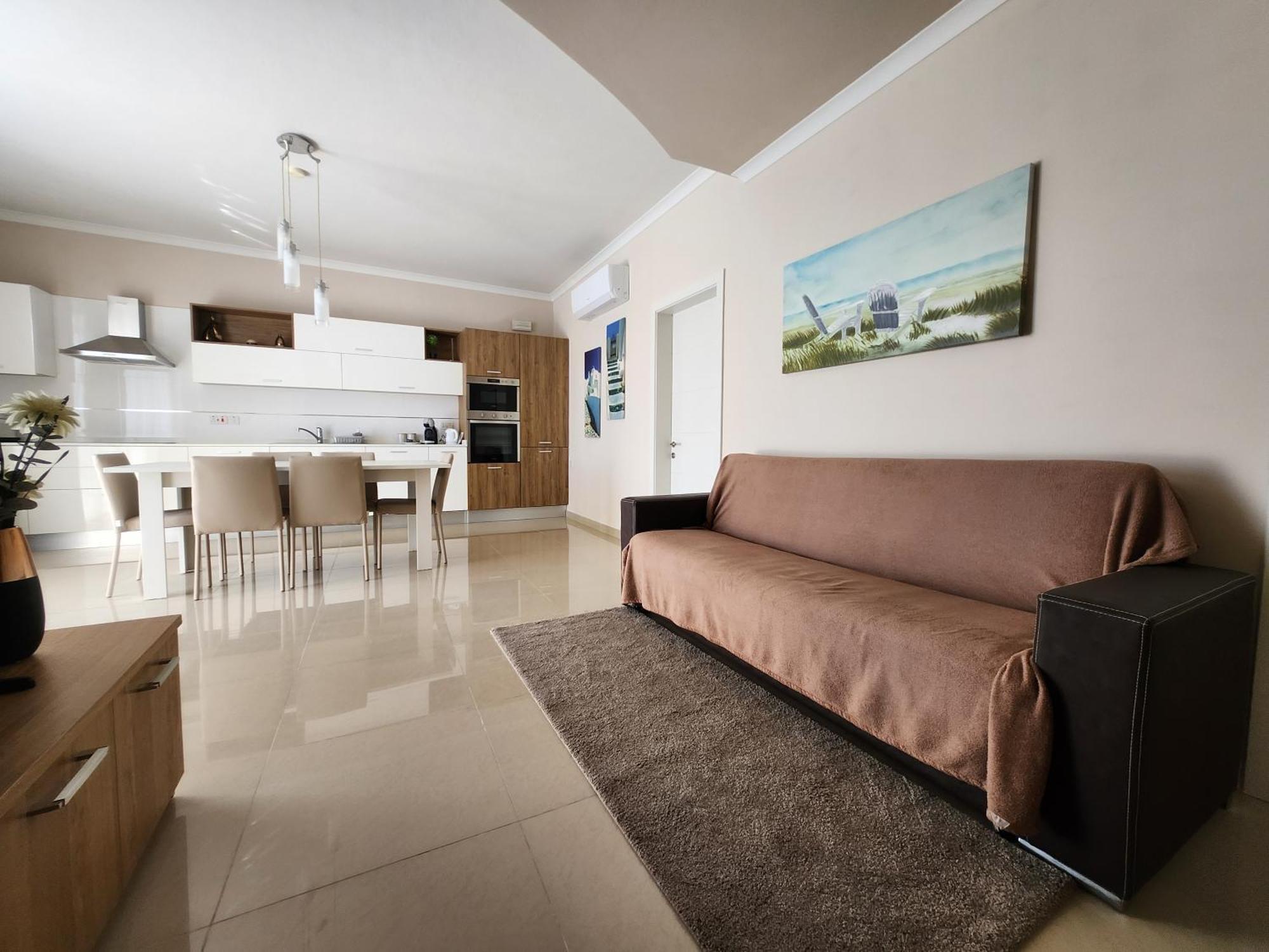 Riviera Holiday Apartments - Seafront - Wifi Marsaskala Eksteriør bilde