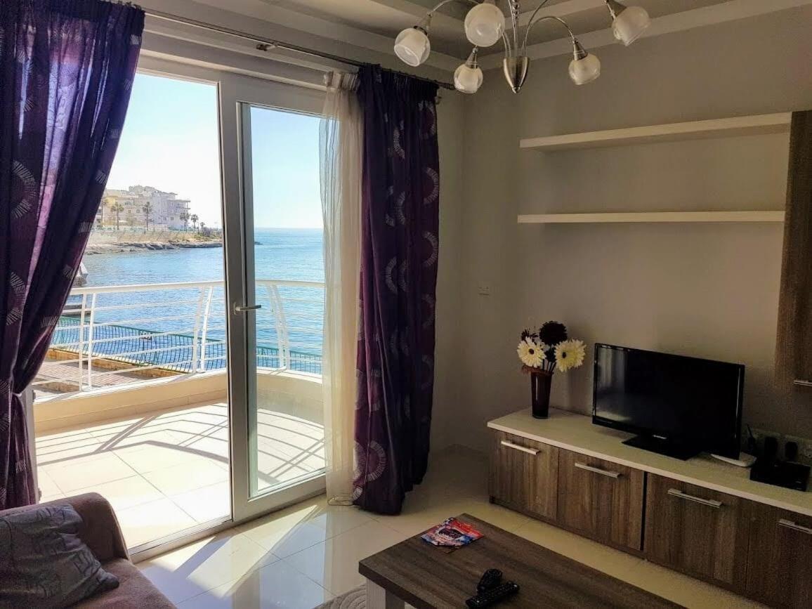 Riviera Holiday Apartments - Seafront - Wifi Marsaskala Rom bilde